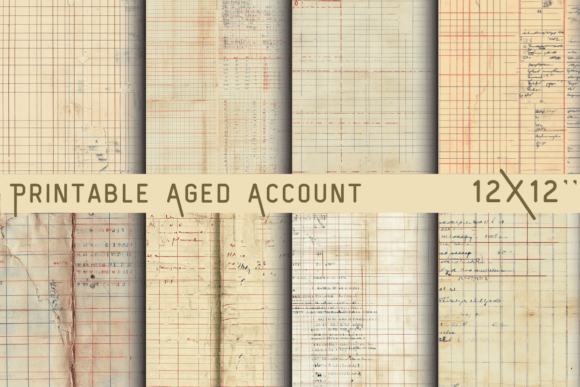 Download Printable Aged Account Sheets - Premium Bundle