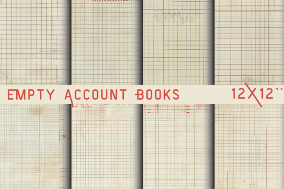 Download Empty Account Books Memory Kit - Premium Bundle