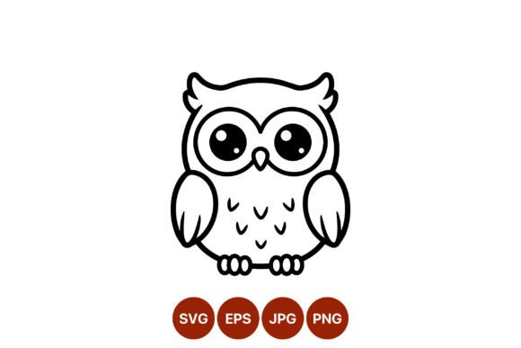Download Cute Cartoon Owl Vector Art - Premium Resources