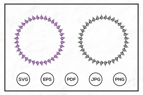 Download Lavender Flower Frame Illustration - Flower frame illustration Collection