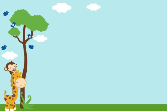Download Animal Cartoon Background for Children. - Cartoon Collection