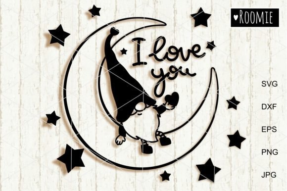 Download Valentine Gnome with Heart I Love You - Gnome Collection